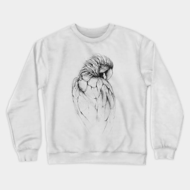 Parrot Crewneck Sweatshirt by mikekoubou